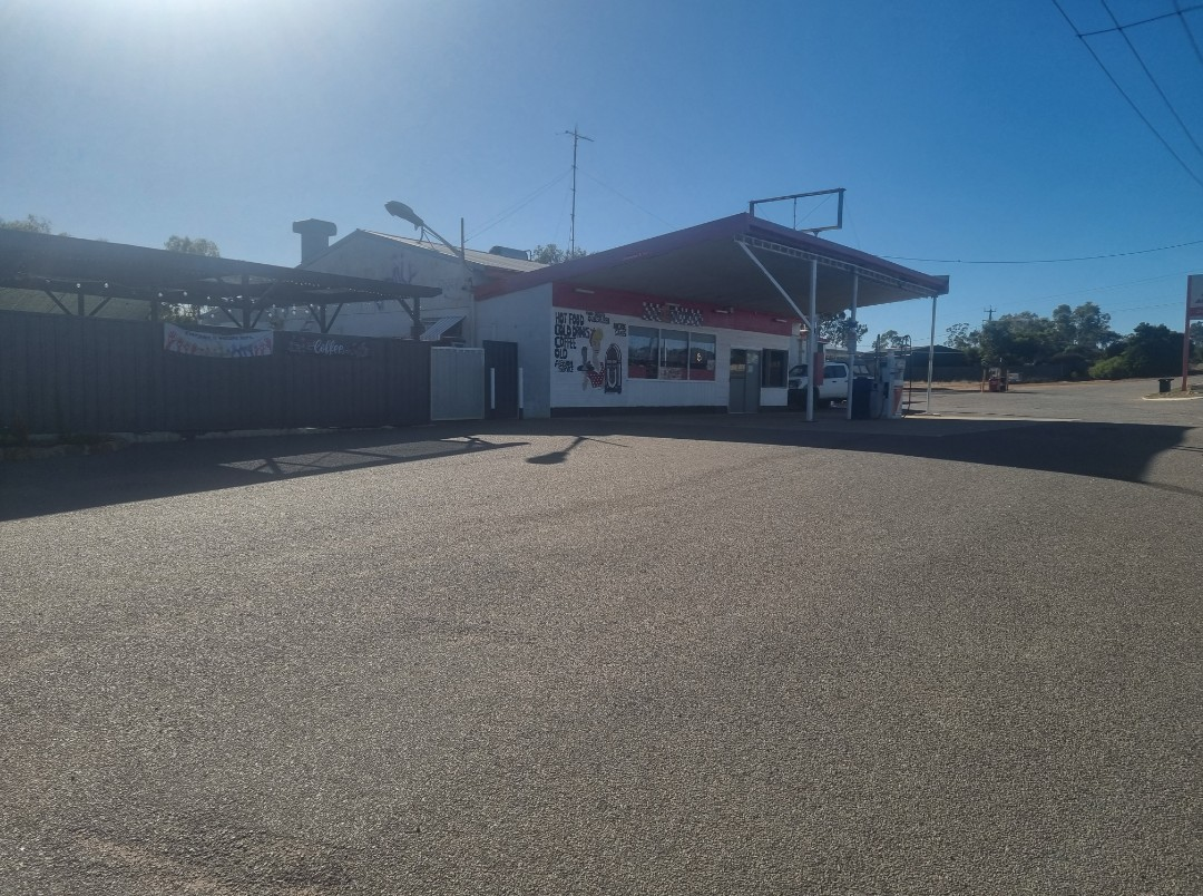 Somewhere to Go diner exterior with alfresco area